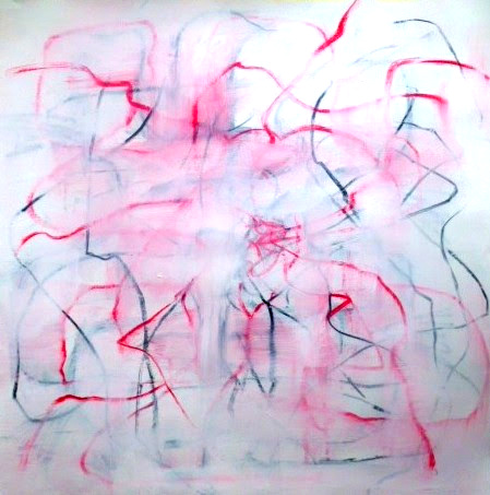 Shostakovich Symphony no. 10 (acrylic and pastel chalk on paper)
