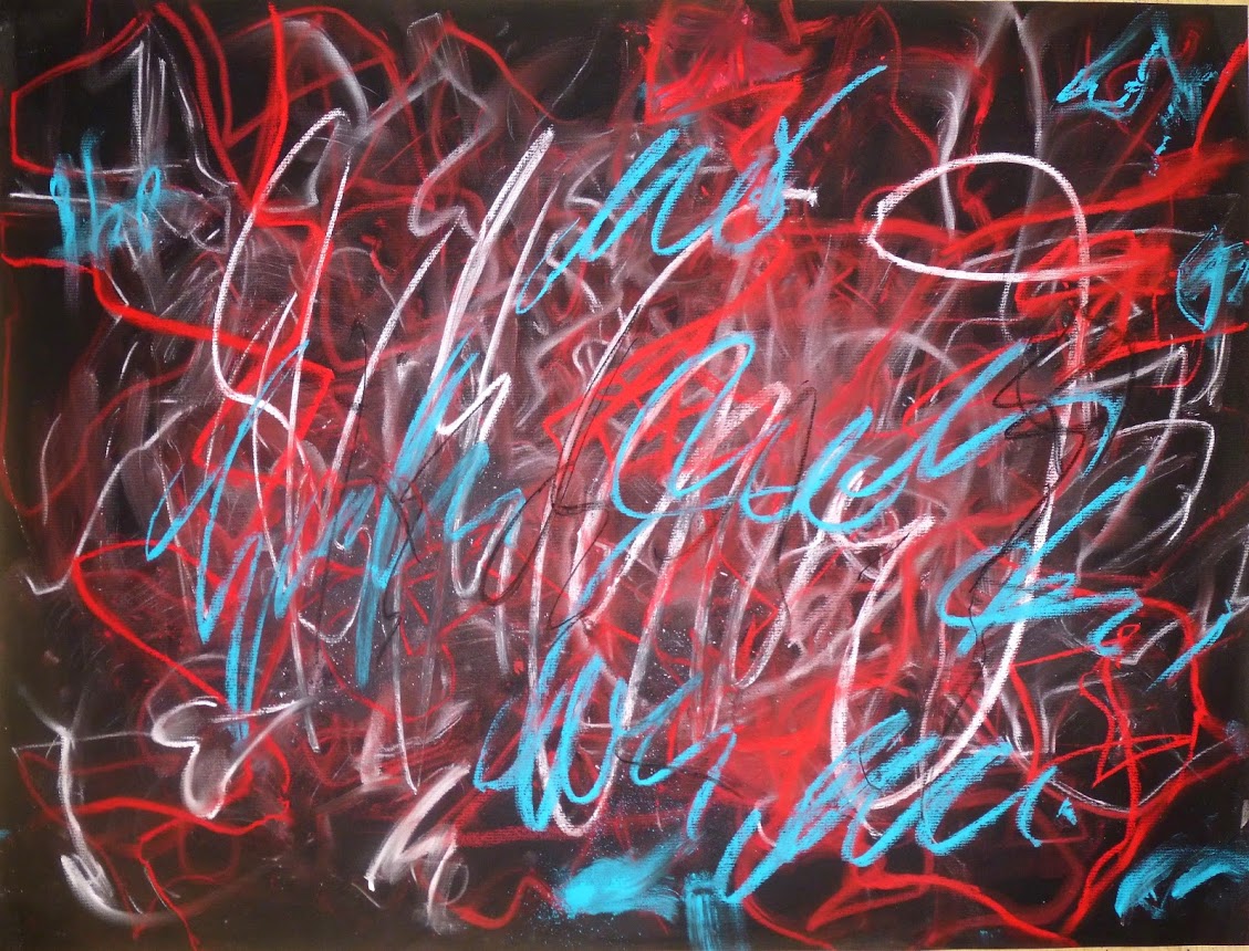 Untitled (pastel chalk on paper)