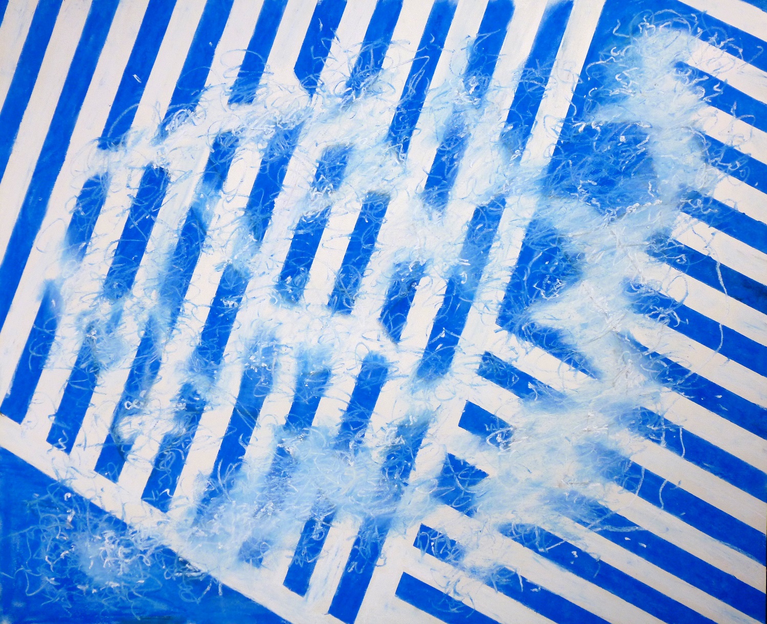 Disintegration III (pastel chalk on paper)