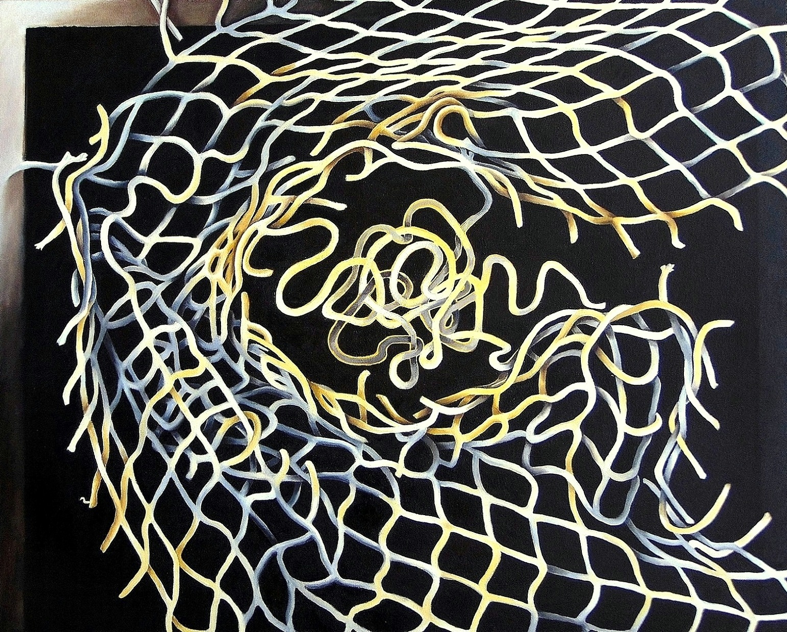 Netscape (Oil on canvas, 90cm x 100cm)